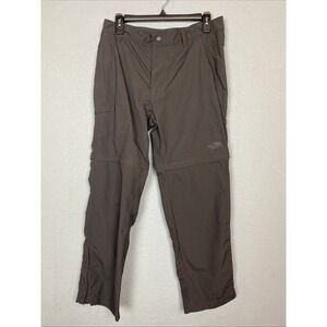 The North Face Pants‎ Men's 32 x 29 Regular Grey Convertible Zip-off Nylon